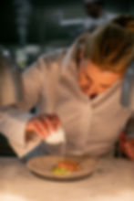 Helene plating HD at The Connaught - Credit Justin de Souza