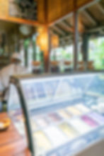 Unlimited ice-cream at the parlour at Six Senses Yao Noi 