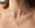A women wearing necklaces